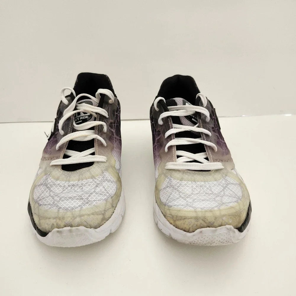 Skechers Advantage Running Shoes Purple Ombre Geometric Athletic Womens 7.5
